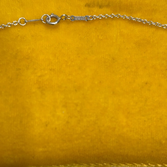 Tiffany & Co. Sterling Silver Elsa Peretti Three Heart Necklace - Picture 4 of 4